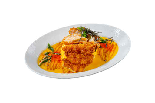menu-ButterMilk Fish Cutlet Omelette Rice