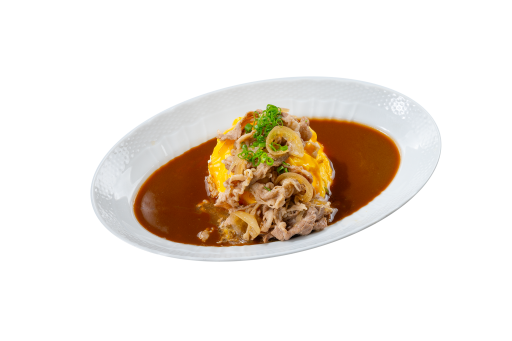 menu-Demi-Glace Beef Omelette Rice