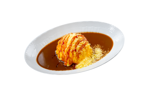 menu-Demi-Glace Cheese Omelette Rice