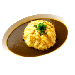 menu-Omelette Curry Rice