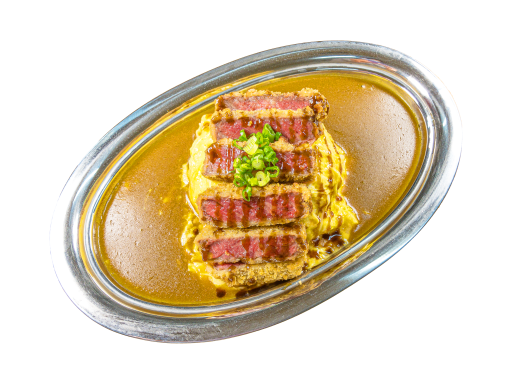 menu-Signature Beef Cutlet Omelette Curry Rice