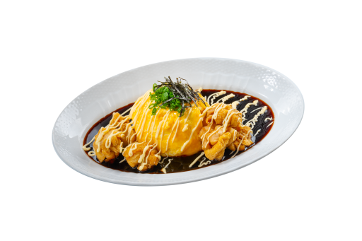 menu-Teriyaki Chicken Omelette Rice
